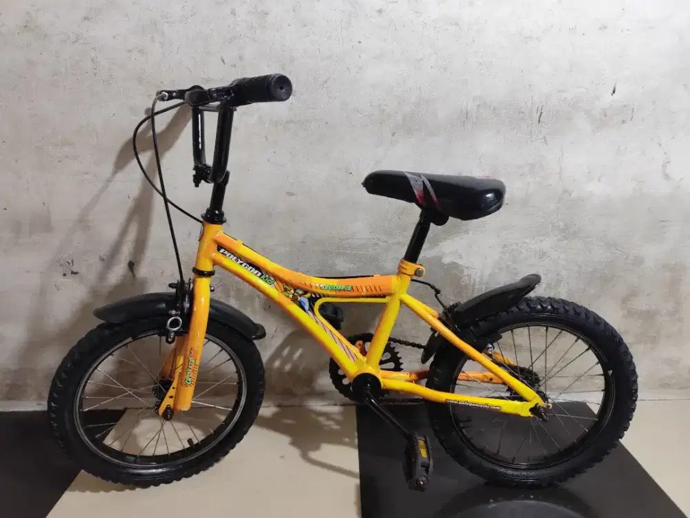 Sepeda bmx polygon ukuran 16 siap pakai