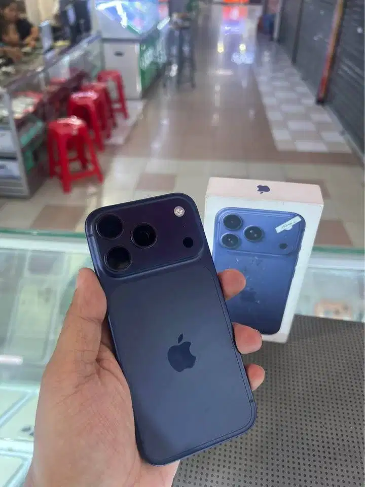 Iphone 17 PRO 256 IBOX (Blue) CC baru 46x Garaansi ON April 2027