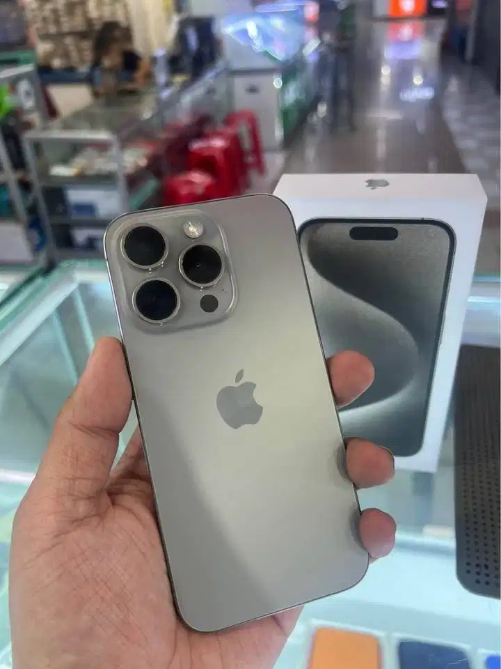 Iphone 15 PRO 128 IBOX (Natural Titanium) Jossjiss