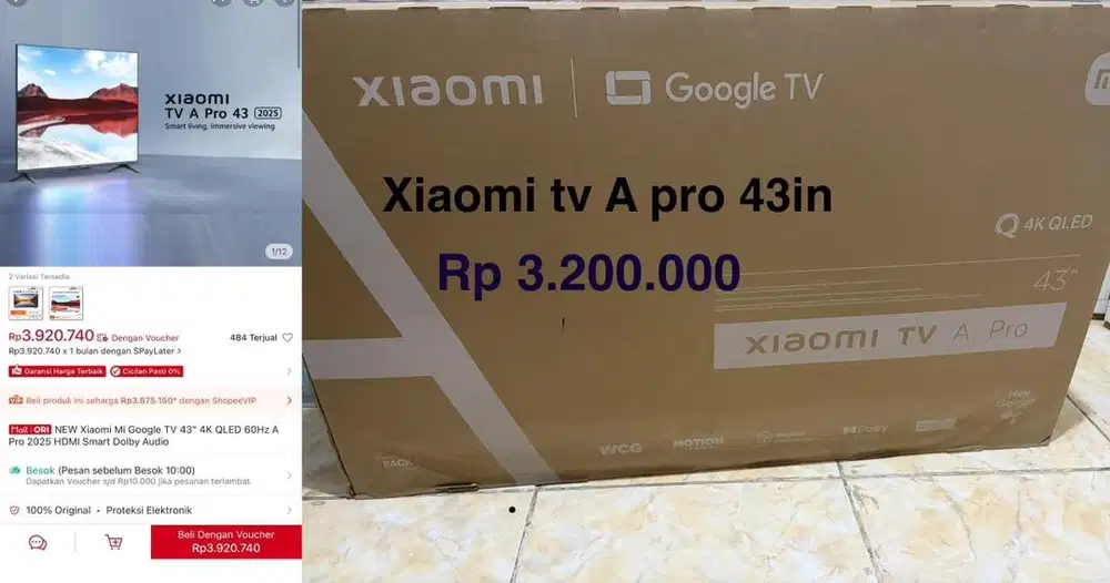 XIAOMI TV A PRO 43 inch