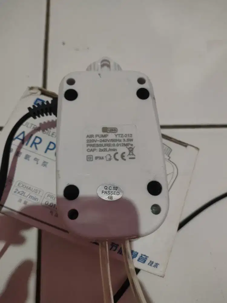 Aerator 2 lubang gak ada suara