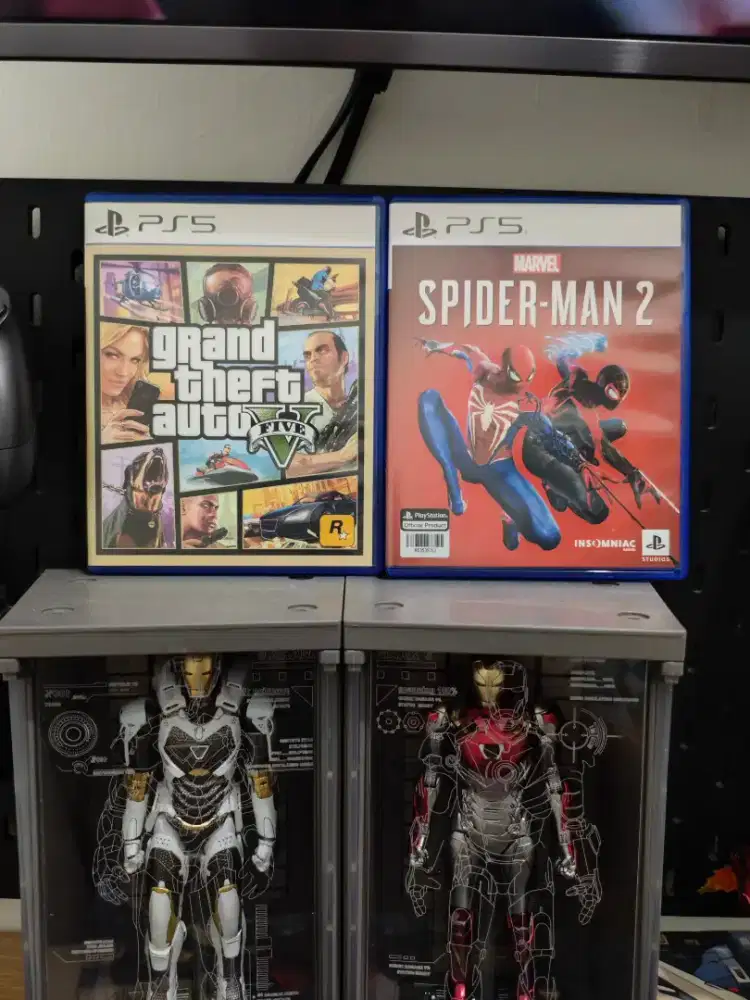 GTA 5 & Spiderman 2 PlayStation 5