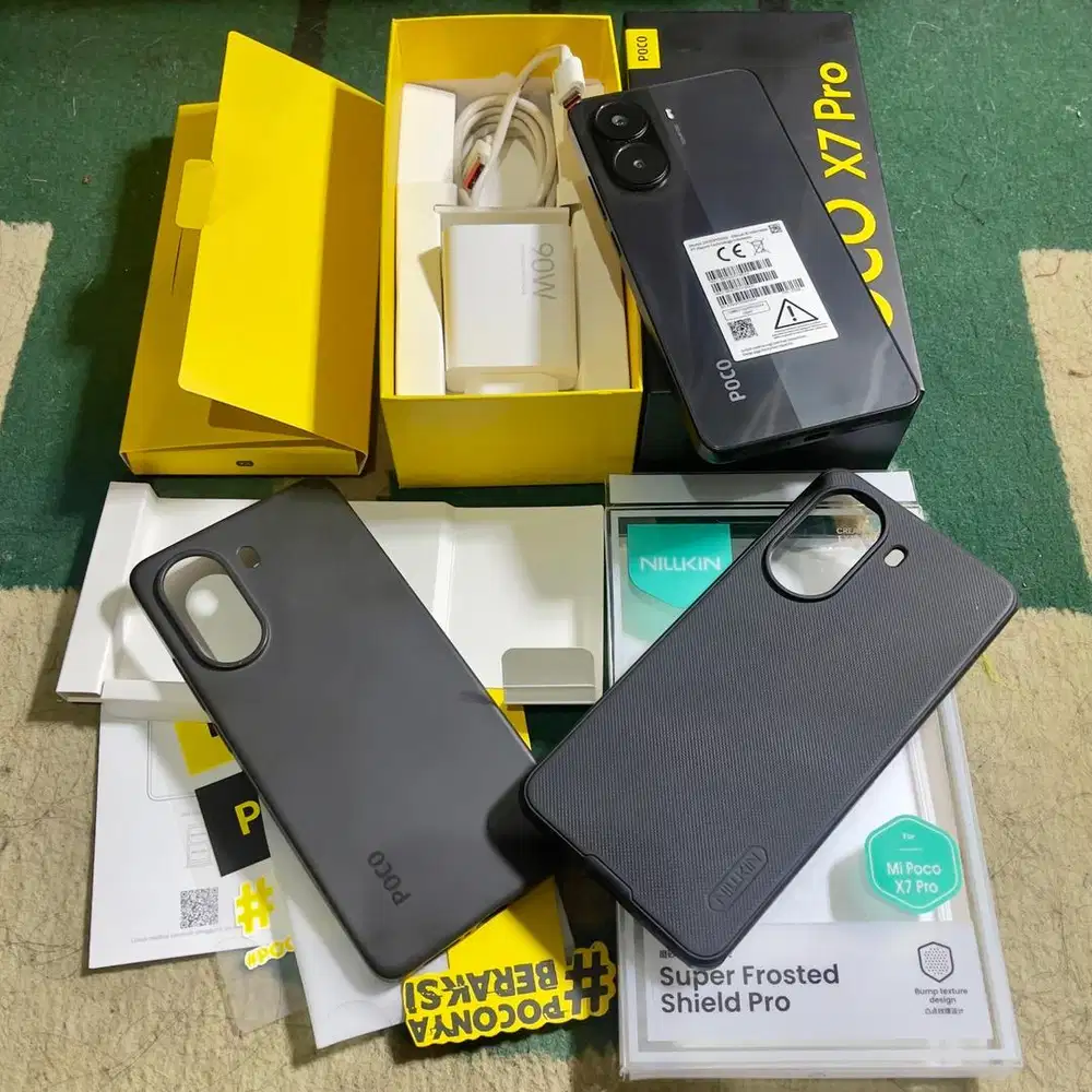 Xiaomi poco x7 pro ram 12 / 512 resmi fullset original