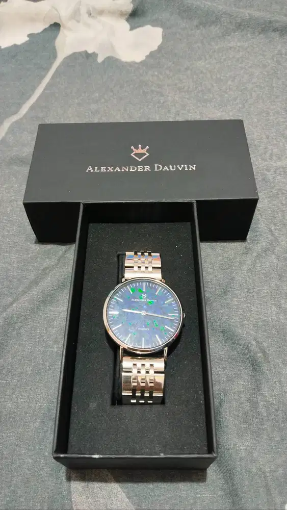 Jual Jam Tangan Klasik Ridge Blue Opal – 32mm