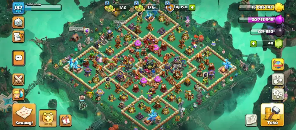 Akun COC TH 17 Baru UP