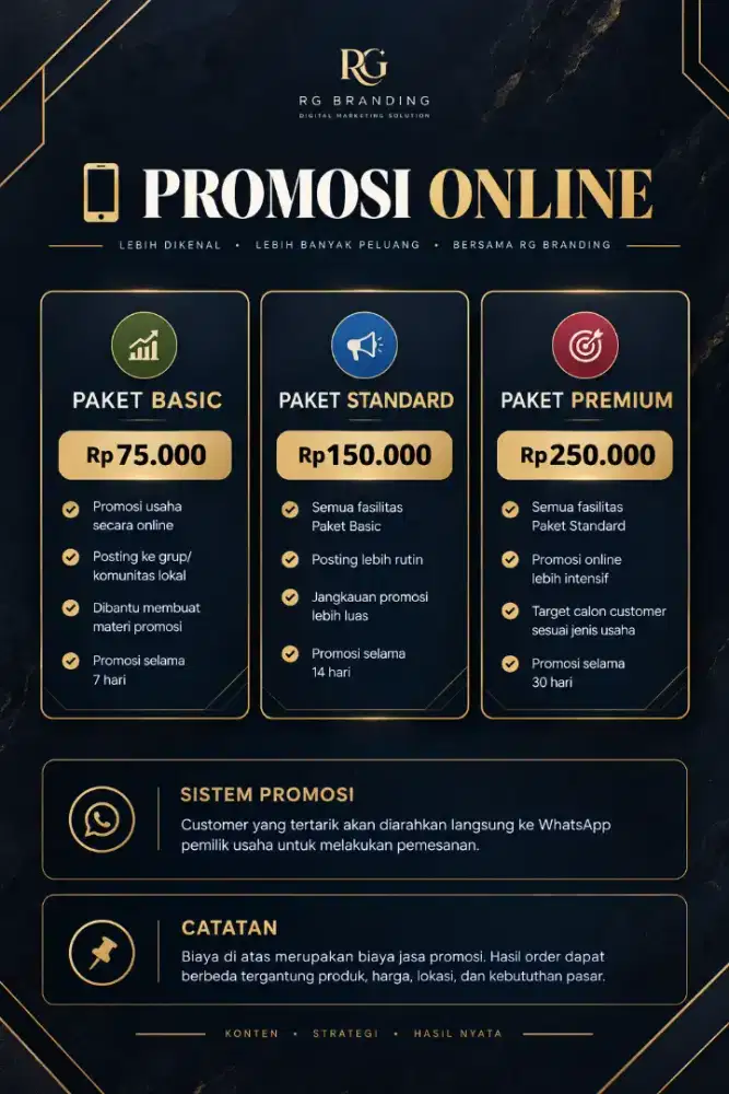JASA PROMOSI ONLINE
