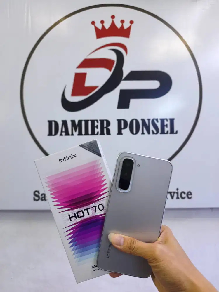 INFINIX HOT 70 (6+6/128) SECOND FULLSET GARANSI NASIONAL S/D JULI 2027