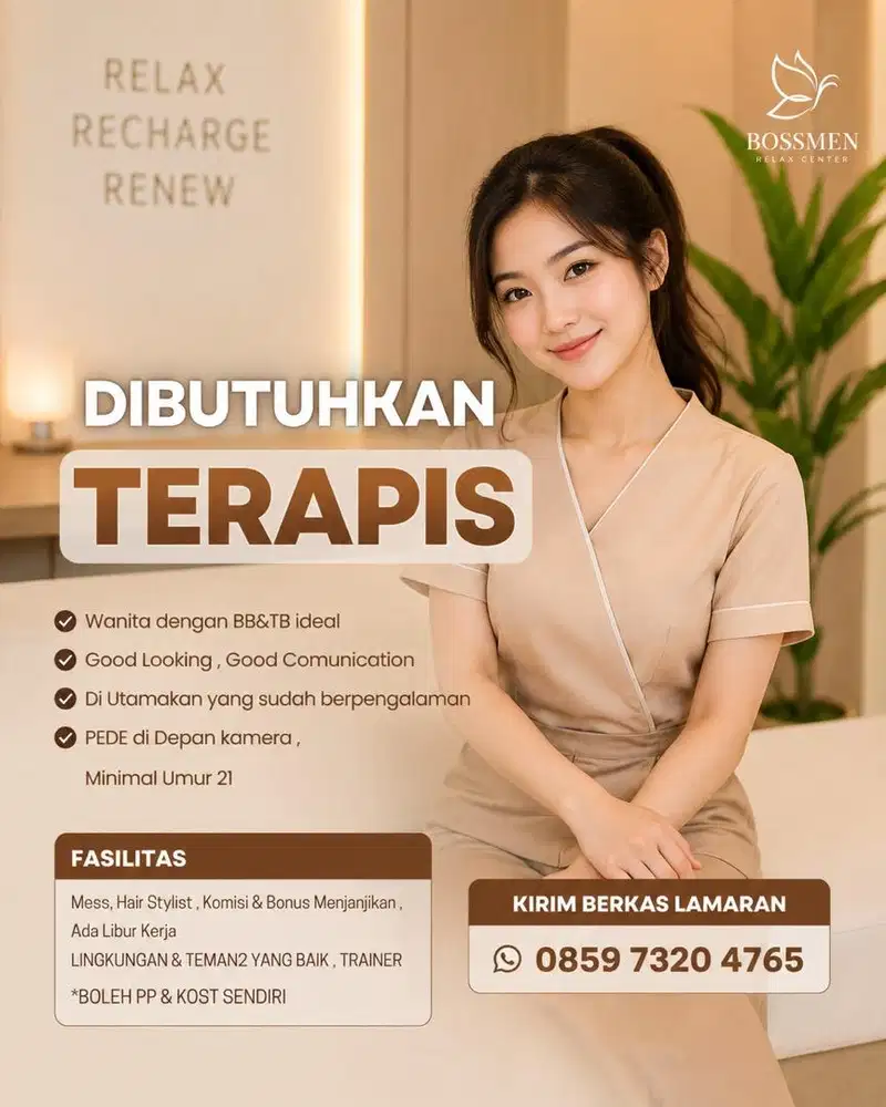 LOWONGAN TERAPIS