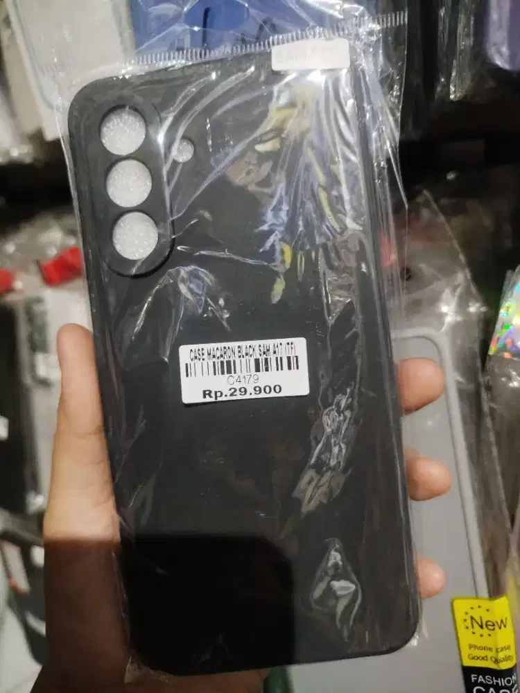 CASE MACARON BLACK SAMSUNG A17