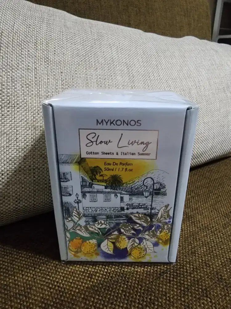 Mykonos Slow Living, segel BNIB, 50ml