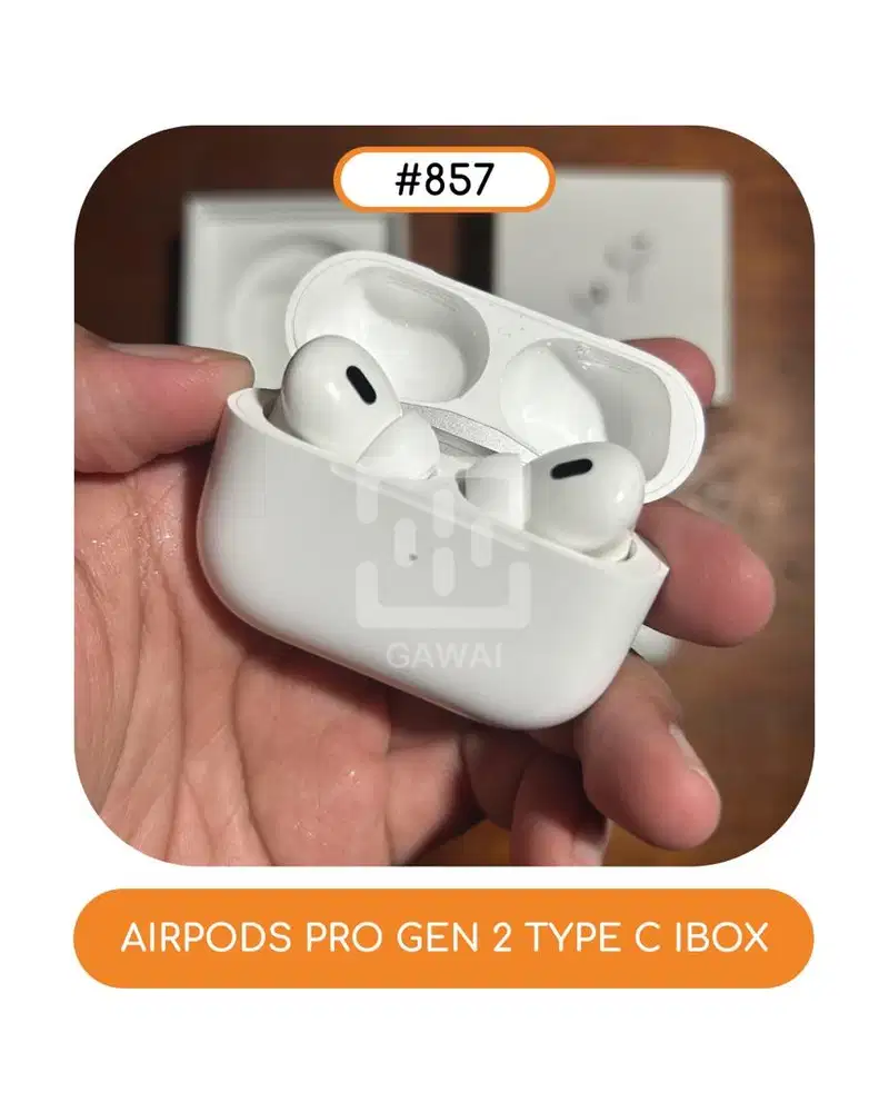 #857 Airpods Pro Gen 2 Type C Ibox
