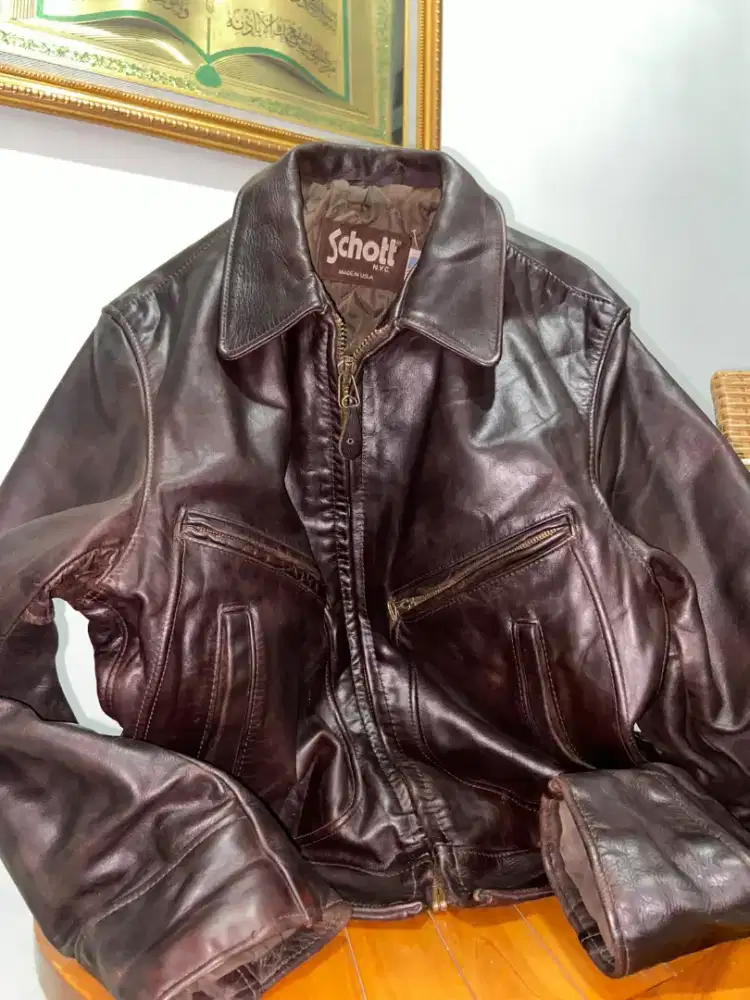 Jaket kulit impor