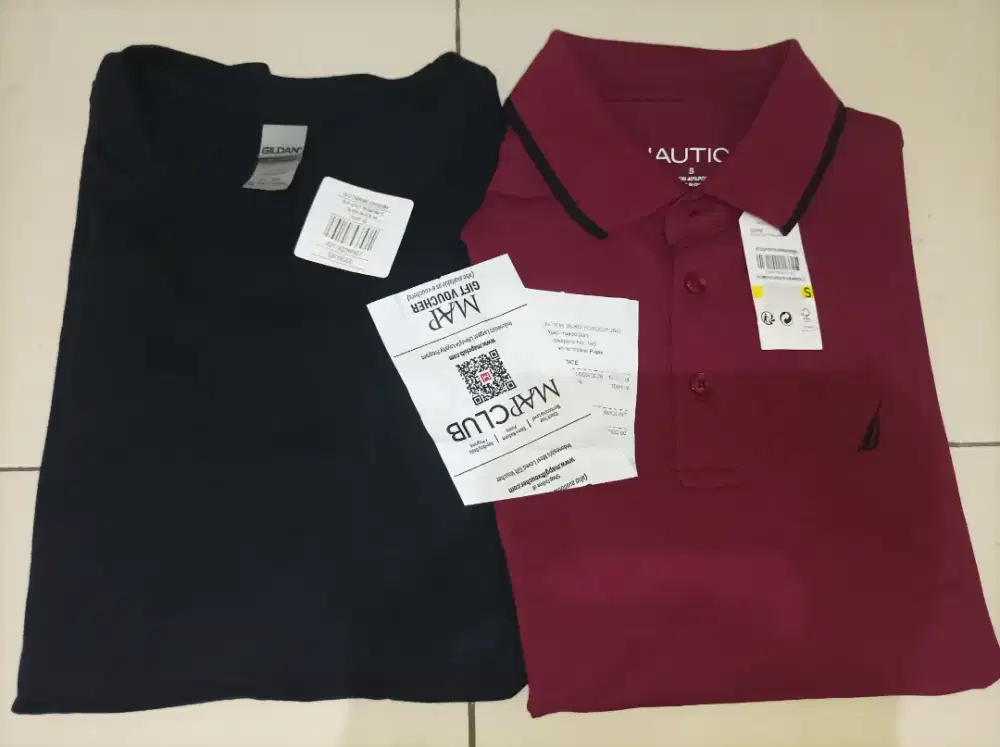 Jual Rugi Polo Nautica & Kaos Gildan Premium Ori