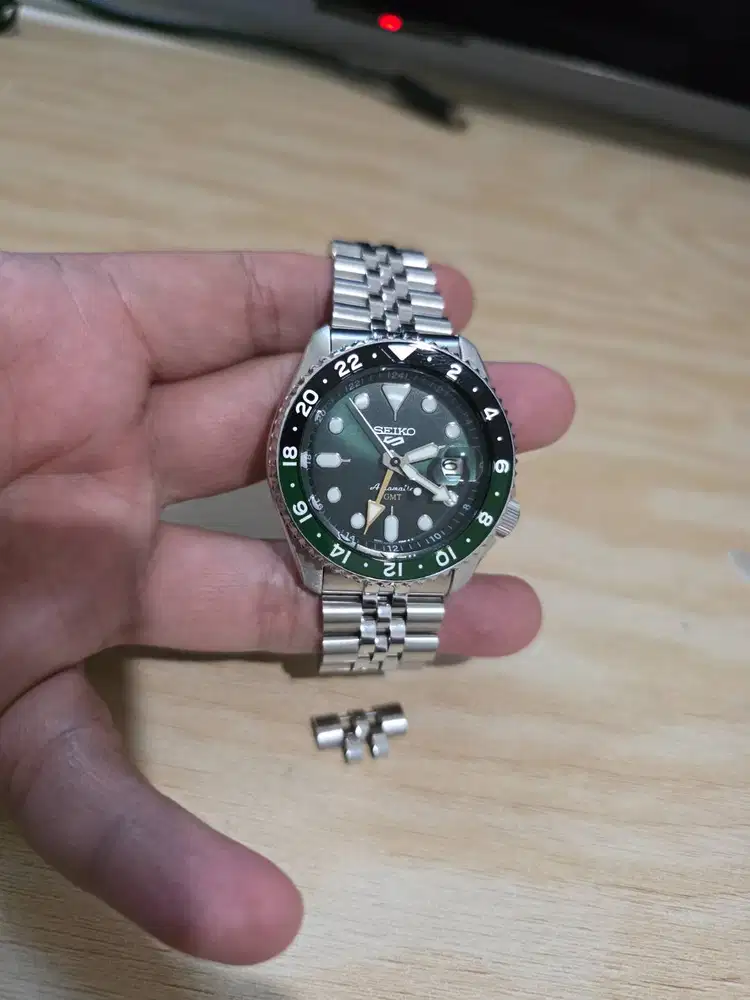 Seiko 5 Sports SSK035K1 SKX Series Automatic GMT Sprite Green Black