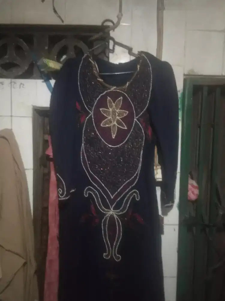 Baju muslimah wanita panjang L Dan XL