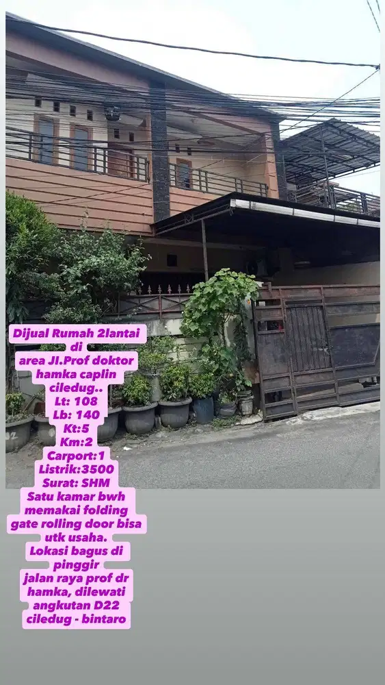 Rumah huni strategis dan bisa di jadikan tempat usaha