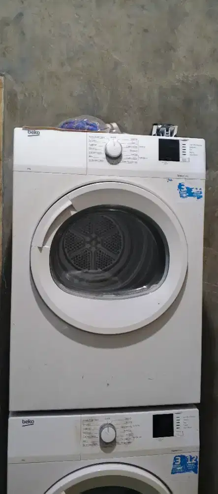 DRYER / MESIN PENGERING PAKAIAN merk BEKO 8 Kg Pemanas GAS