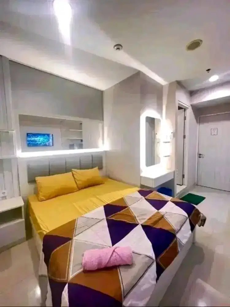 sewa apartemen harian green Pramuka city Jakarta pusat murah