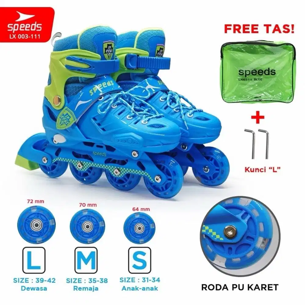 SPEEDS Sepatu Roda Anak