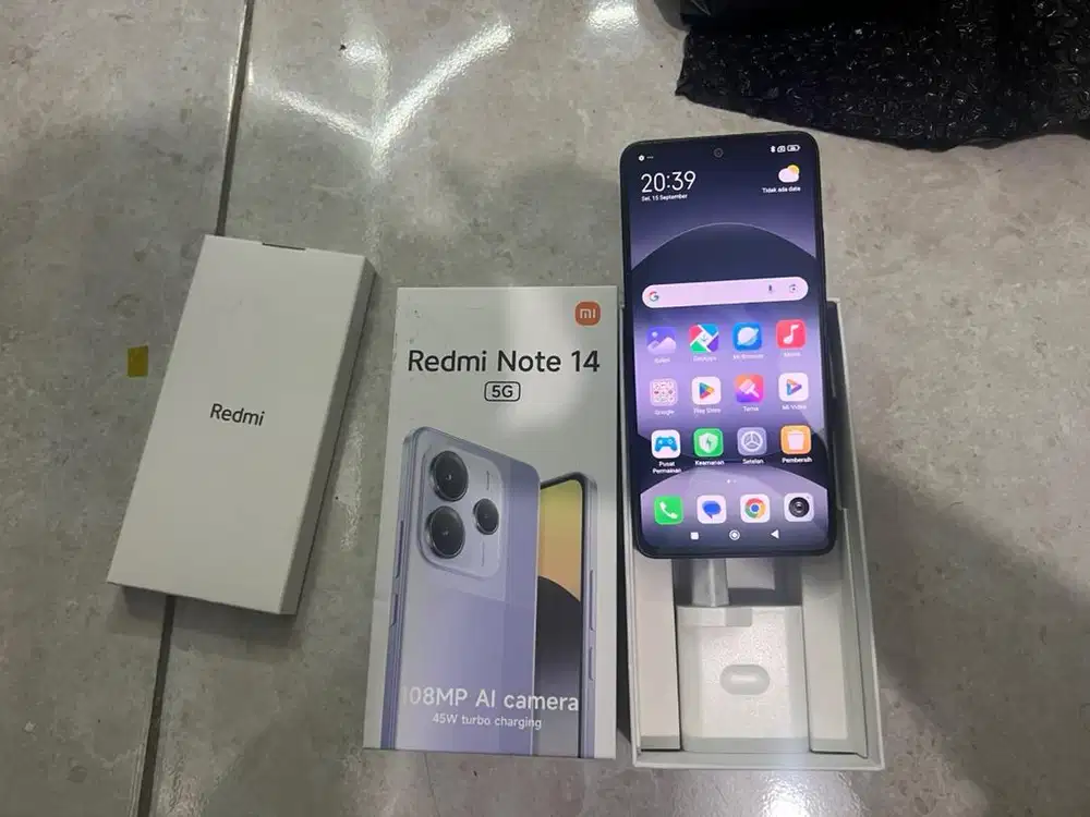 redmi note 14 5g 8/256 fullset
