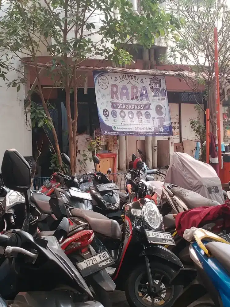 Di sewakan kios laundry
