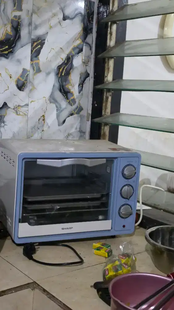 Oven Listrik Sharp Second Siap Pakai - Murah Normal