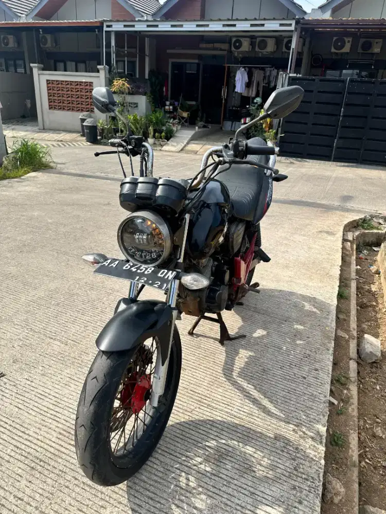 Honda Tiger Modif Touring, Pengapian DC, Aki Litium, Stater waras