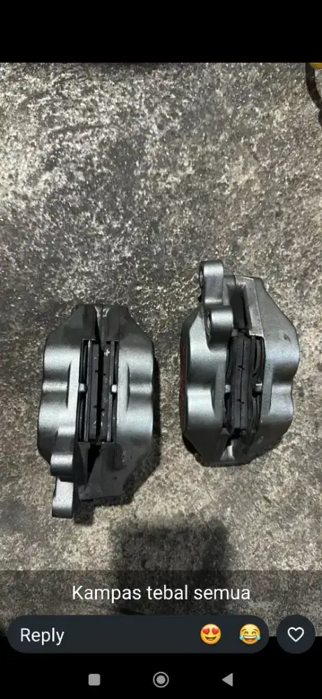 Kaliper Original Brembo Kiri Copotan Moge tinggal pasang