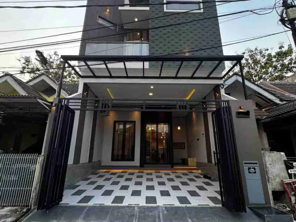 Dijual rumah dua lantai semi furnish  Pamulang estate tangerang selatan
