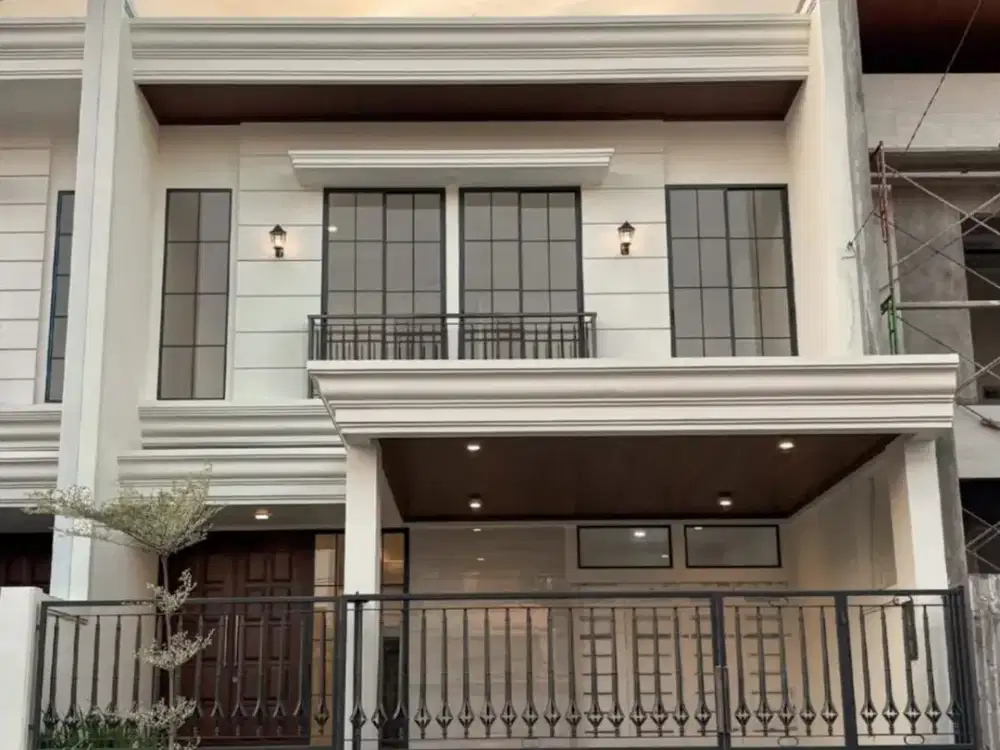RUMAH BARU  MEWAH 3 LANTAI DI PERUMAHAN ELITE GALAXY BUMI PERMAI TAHAP 2 ARAYA 2