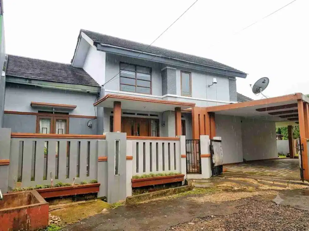 Rumah Cluster Eksklusif Ciomas LT 329m2 Dekat Stasiun Bogor