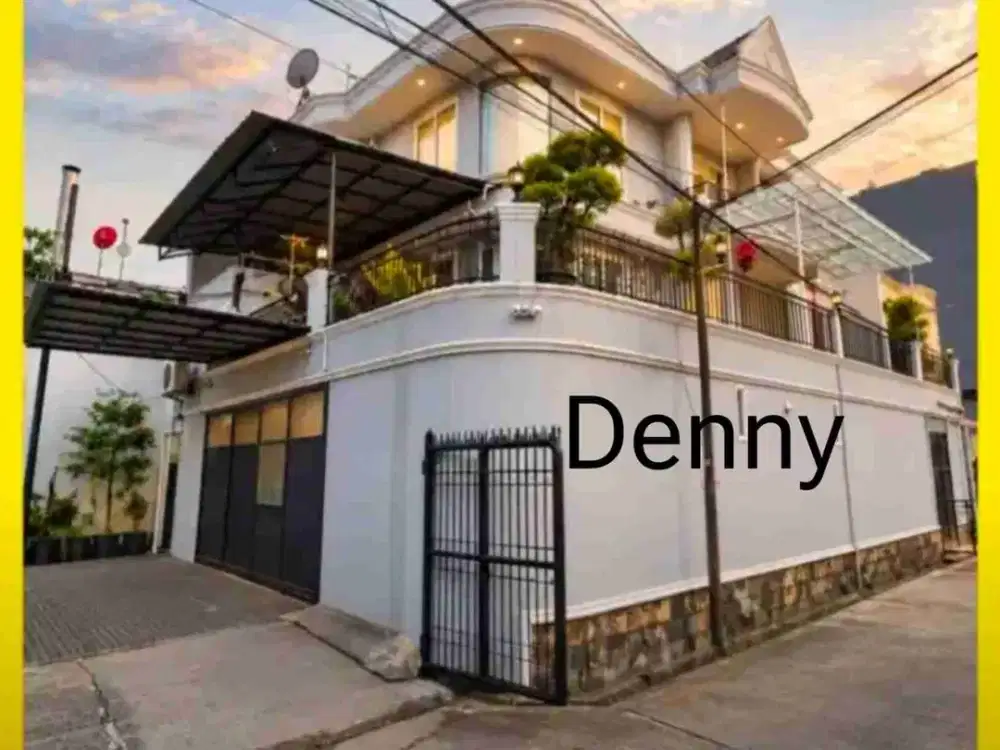 RUMAH HOKI JUAL RUGI LT 198M² DI KOMPLEK  TAMAN HARAPAN INDAH THI JELAMBAR