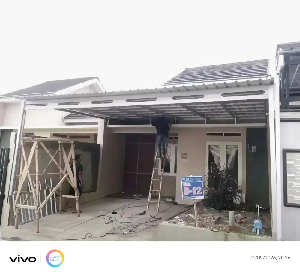 Jasa pasang kanopi baja ringan