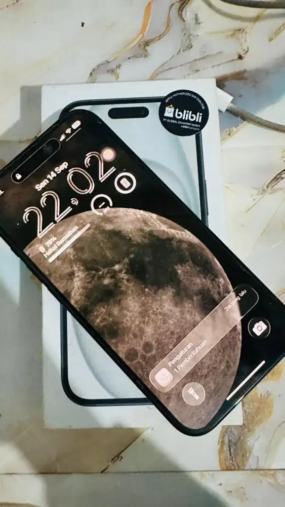 Dijual iphone 15 basic 128 Ex blibli