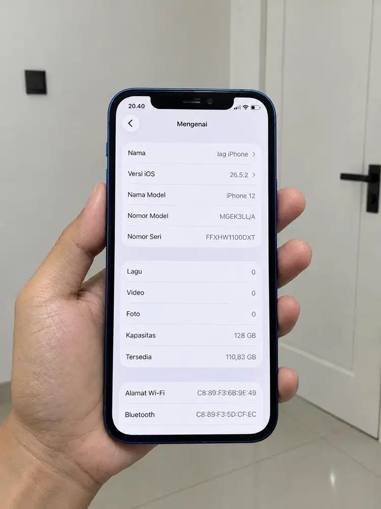Iphone 12 128gb inter all operator bisa tt barter