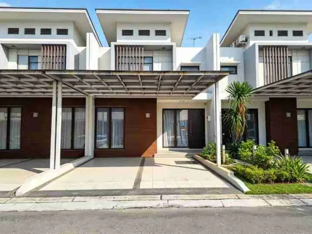 Dijual Rumah Cluster Shinano JGC 2 Lantai SHM LT 90m² 3+1 KT