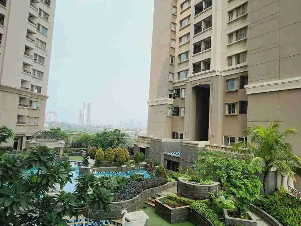 Disewakan apartement Aston Marina Ancol, 2 Bedroom furnished lantai rendah tower B
