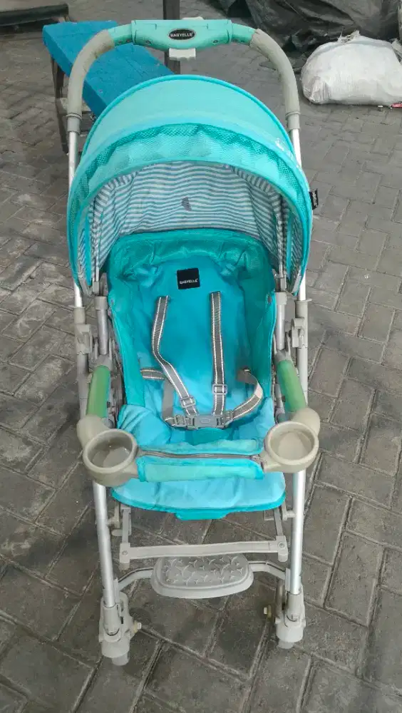 Stroller babyelle second normal siap pakai