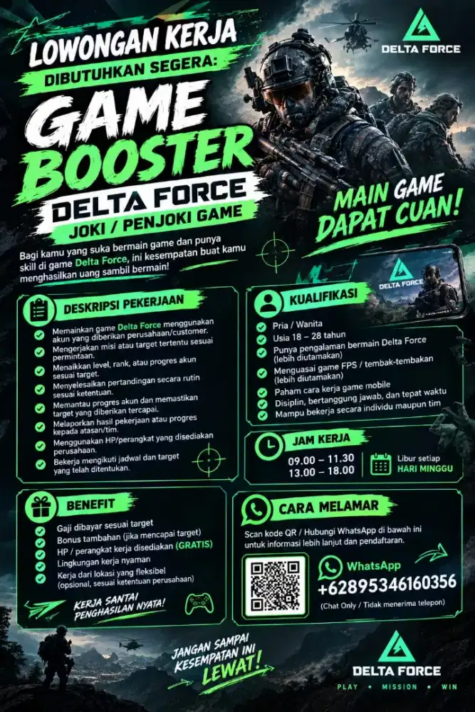 Joki game Delta force
