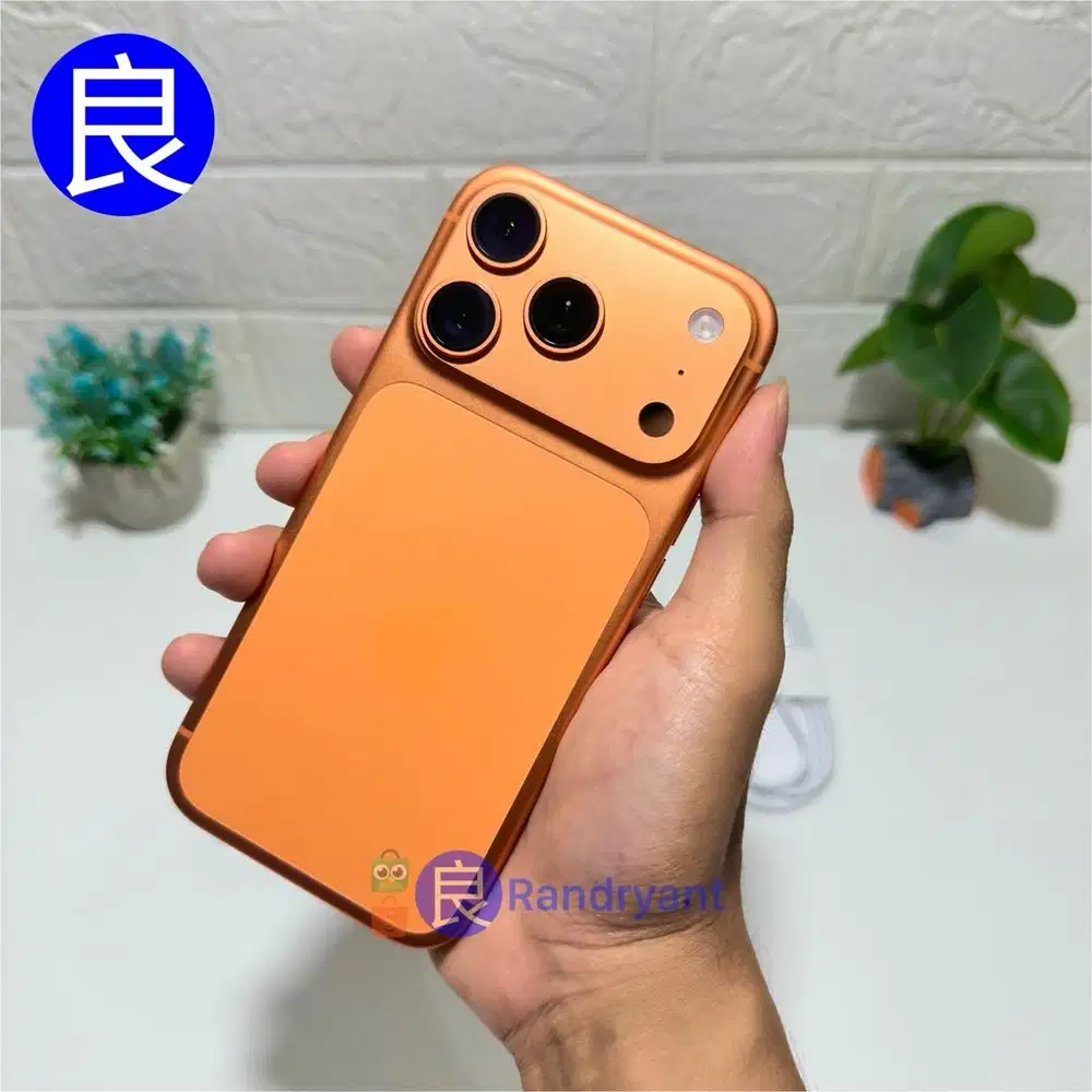 iPhone 17 Pro 256GB Cosmic Orange IBOX Garansi Resmi Indo Fullset Ori