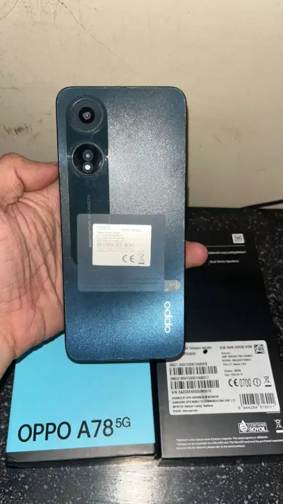 OPPO A78 5G ram 8 256