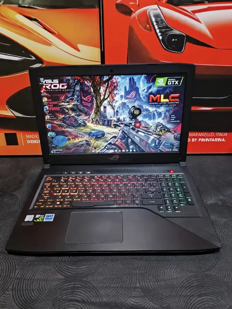 Laptop Gaming Asus ROG GL503GE VGA Nvidia GTX Siap Gaming