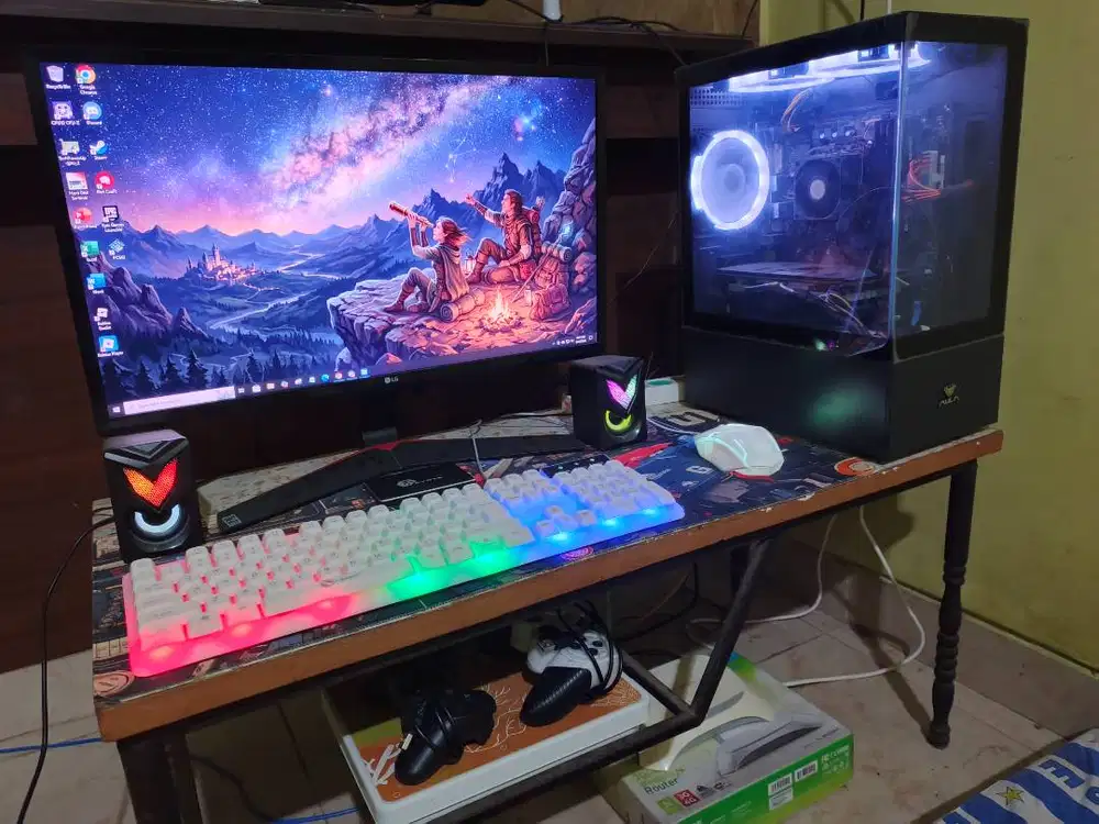 PC Ryzen 5 RAM 16gb ddr4 VGA 8gb Gaming