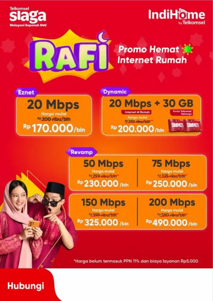 Internet hepi pakai indihome