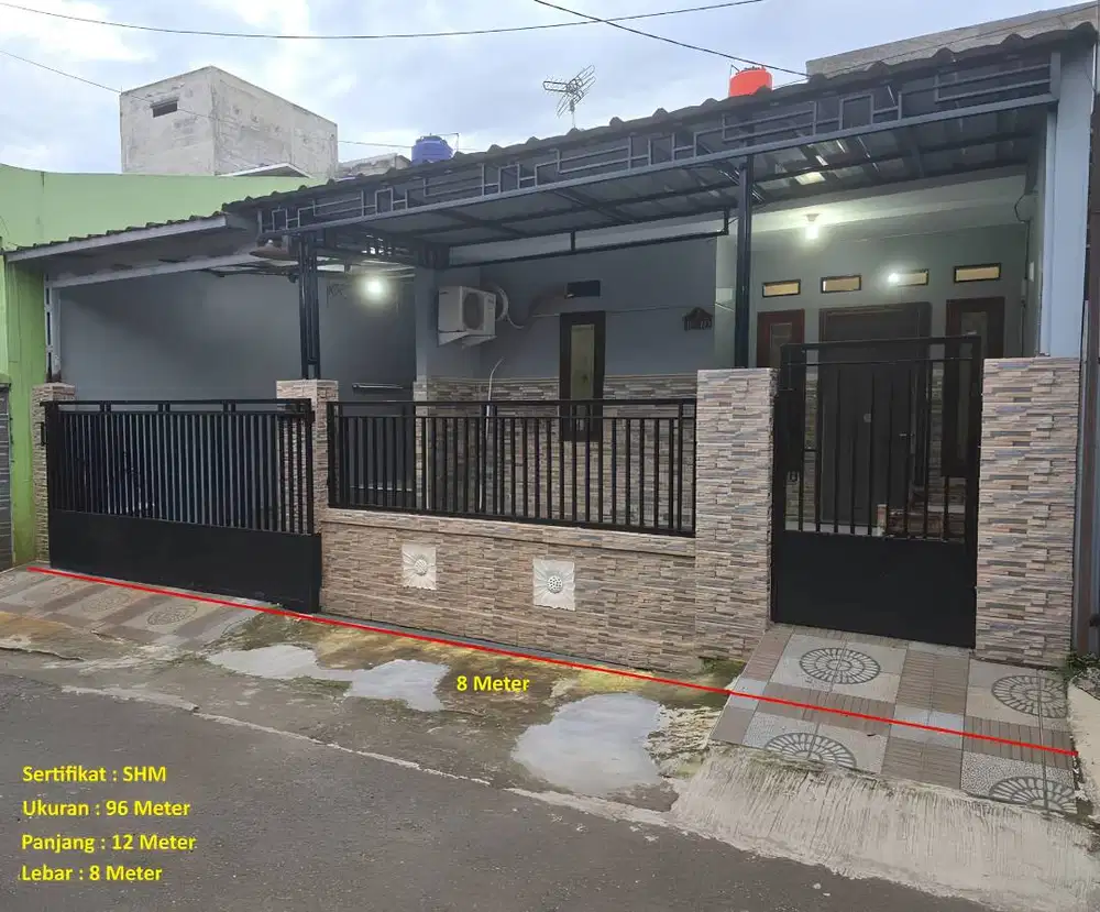 DIJUAL Rumah Modern Minimalis Di Perumahan Taman Griya Kencana, Bogor
