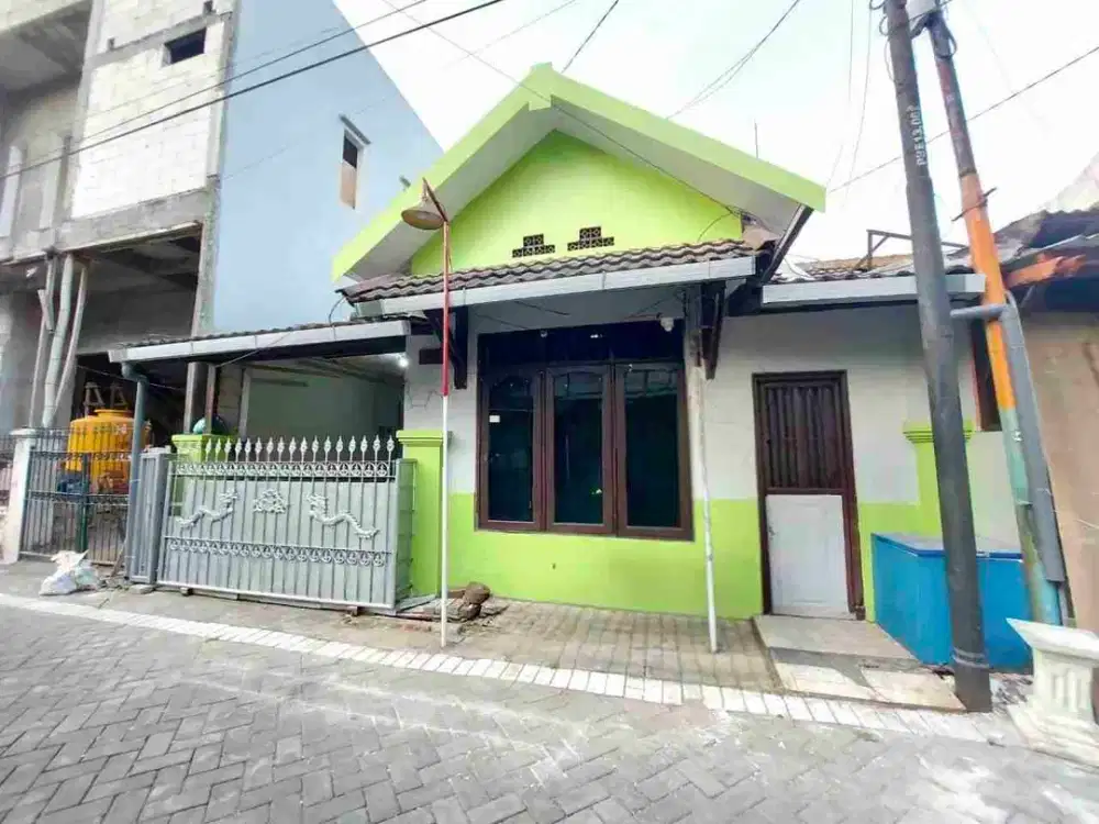Rumah Full Renov Rangka Galvalum Sedati Sidoarjo. Dekat Tol & Bandara Juanda. Dekat Tol Tambak Sumur Surabaya & Industri Sier Rungkut