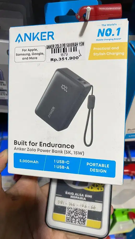 ANKER ZOLO PB 5000M AH 15W