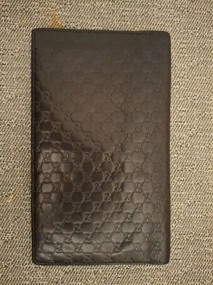 Gucci microguccissima bifold long walet