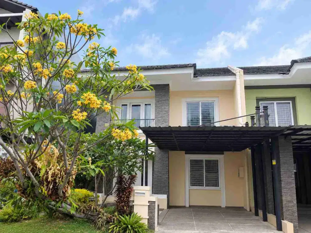 DISEWAKAN RUMAH MEWAH, RAPIH, SIAP HUNI DI CLUSTER FERONIA, ALAM SUTERA.