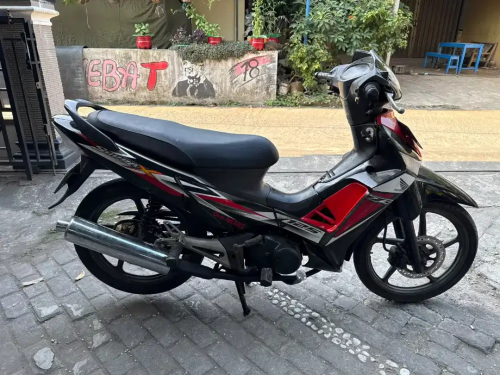 Supra 125 THN 2013 one heart karburator plat AB Wonosari